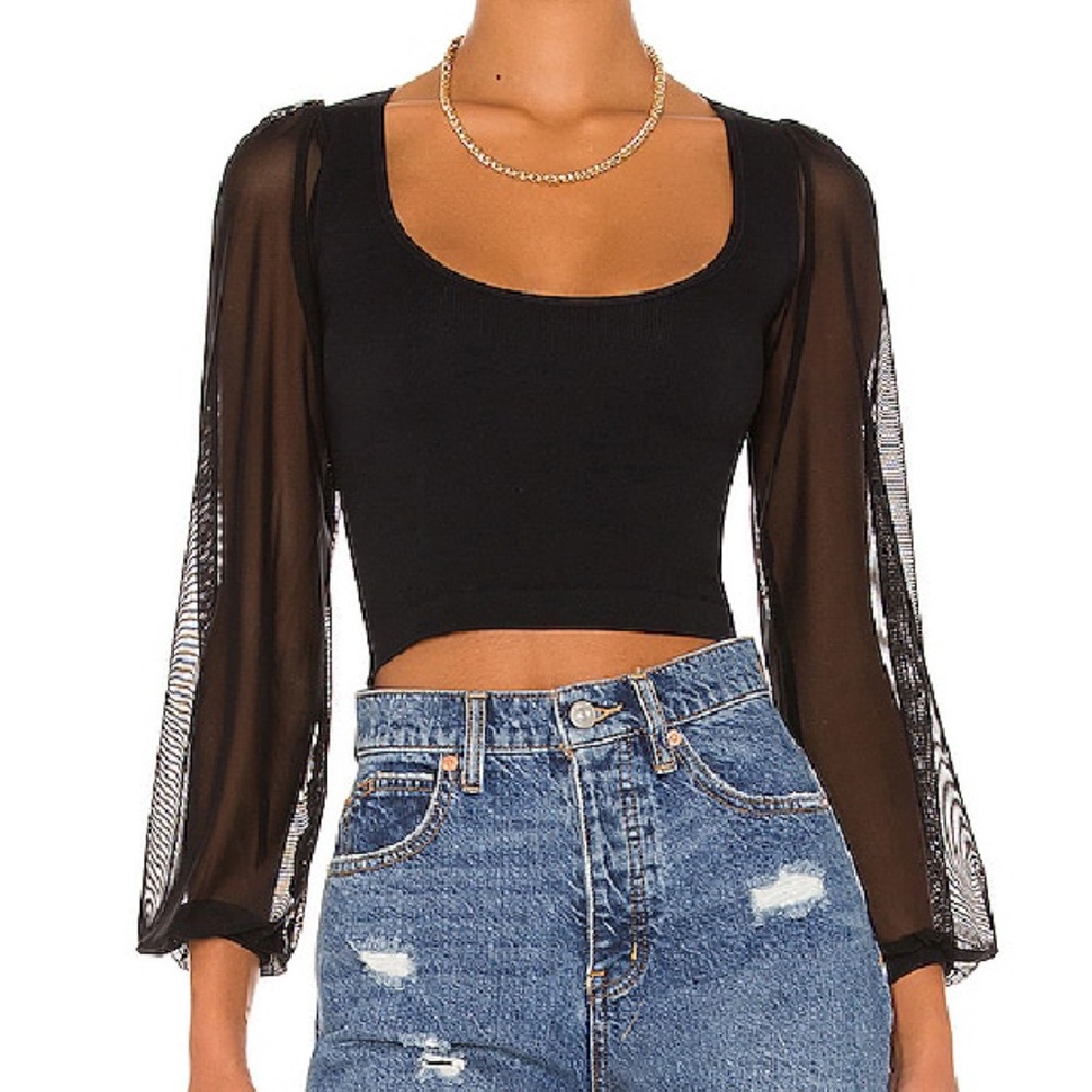 Free People Lost In Love Seamless Top